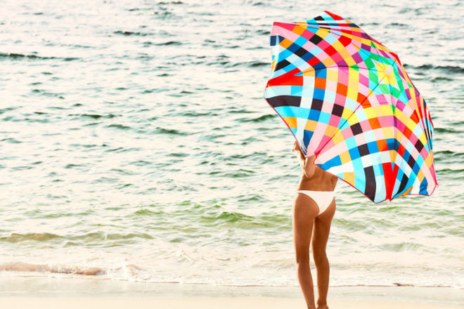 Bästa strandtält och solskydd: Sunnylife Beach Umbrella