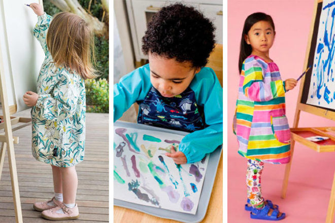 9 Best Kids Art Smocks In Australia For 2021 Mum S Grapevine   Art Smock Fi 660x440 