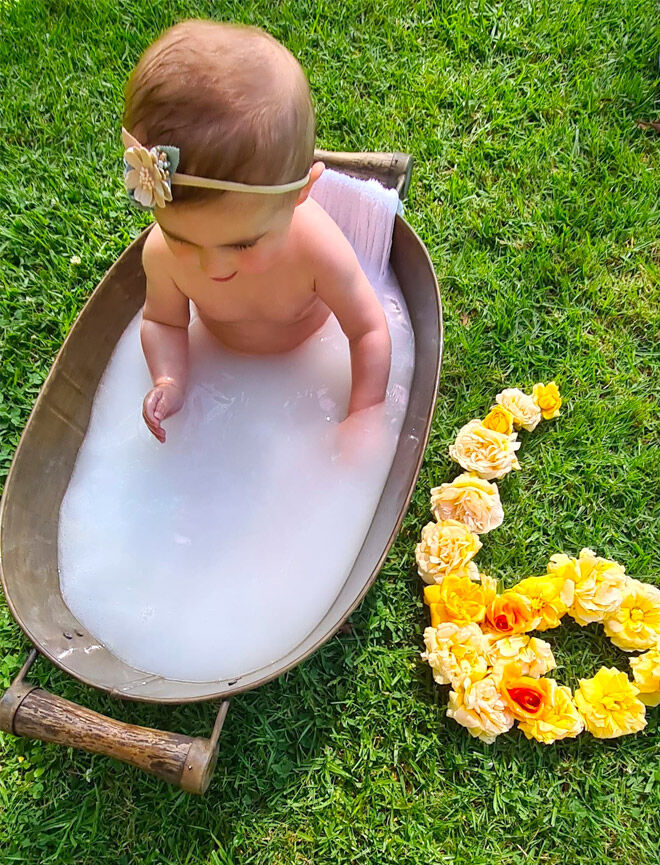 How To Create A Diy Baby Milk Bath At Home Mum S Grapevine