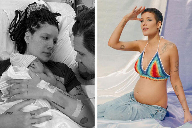 Halsey baby announcement