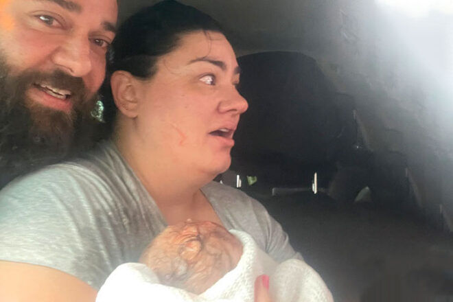 Renees car birth story