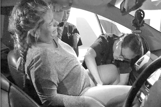 Katie Kinna Car Birth Story