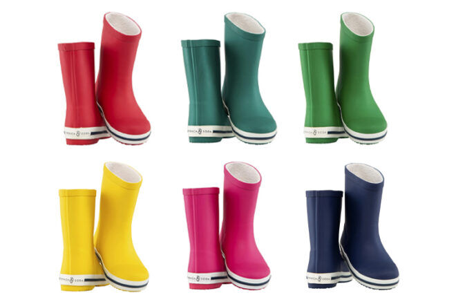 fleeced gumboots