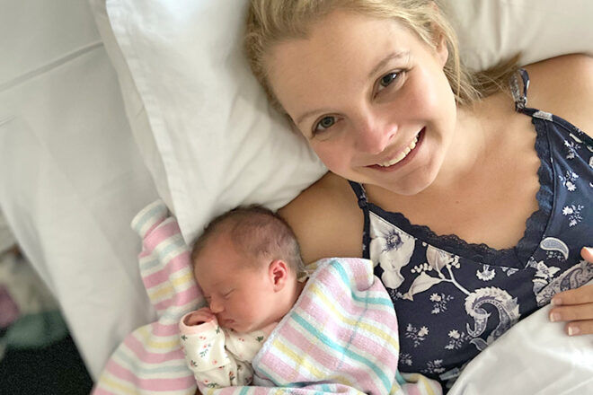 Birth story Amy Mclennan